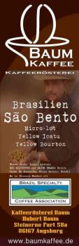 Baum Kaffee Brasilien Sao Bento natural Micro Lot Baum Kaffee Brasilien Sao Bento natural Micro Lot