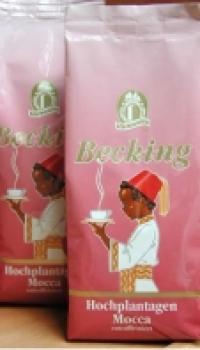 Becking Kaffee Hochplantagen Mocca entkoffeiniert Becking Kaffee Hochplantagen Mocca entkoffeiniert