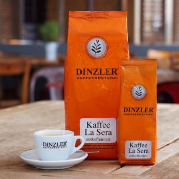Dinzler Kaffee Kaffee La Sera entkoffeiniert Dinzler Kaffee Kaffee La Sera entkoffeiniert