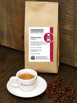 Ferdinands Kaffeerösterei Osnabrück Mama Maria | Espresso Ferdinands Kaffeerösterei Osnabrück Mama Maria | Espresso