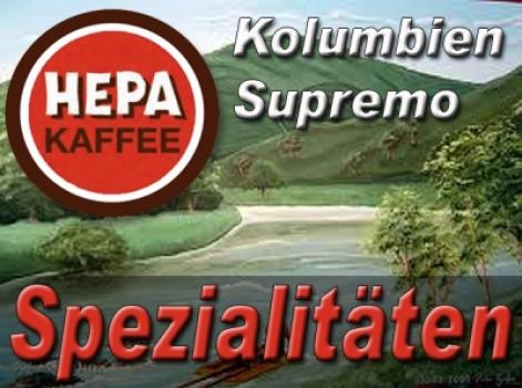 Hepa-Kaffee Kolumbien Supremo Hepa-Kaffee Kolumbien Supremo