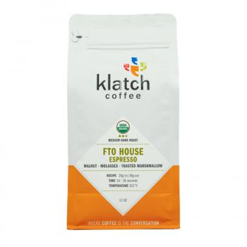 Klatch Coffee FTO House Espresso Klatch Coffee FTO House Espresso