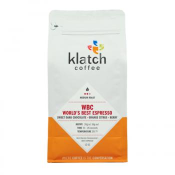 Klatch Coffee WBC World's Best Espresso Klatch Coffee WBC World's Best Espresso