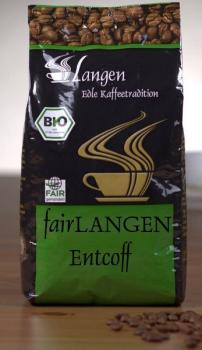 Langen Kaffee fairLANGEN Entcoff BIO fair gehandelt Langen Kaffee fairLANGEN Entcoff BIO fair gehandelt