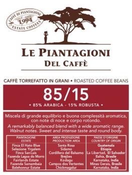 Le Piantagioni del Caffe 85 / 15 Le Piantagioni del Caffe 85 / 15