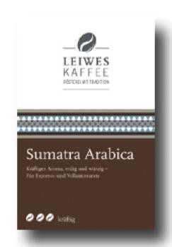 Leiwes Kaffee Sumatra Arabica Leiwes Kaffee Sumatra Arabica