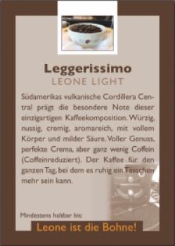 Leone Caffé Legerissimo - Leone Light Leone Caffé Legerissimo - Leone Light