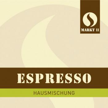 Markt 11 Kaffeerösterei Espresso Hausmischung Markt 11 Kaffeerösterei Espresso Hausmischung