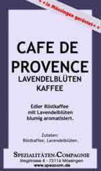 SpezCom Lavendel-Kaffee Café de Provence SpezCom Lavendel-Kaffee Café de Provence