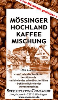 SpezCom Mössinger Hochlandkaffeemischung SpezCom Mössinger Hochlandkaffeemischung