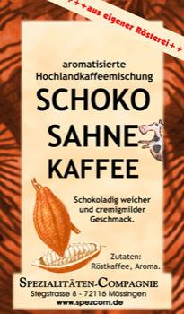 SpezCom Schoko-Sahne Creme Kaffee SpezCom Schoko-Sahne Creme Kaffee