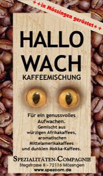 SpezCom HALLO WACH Hochlandkaffeemischung SpezCom HALLO WACH Hochlandkaffeemischung