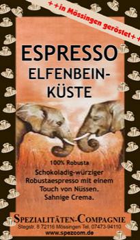 SpezCom Espresso Elfenbeinküste SpezCom Espresso Elfenbeinküste