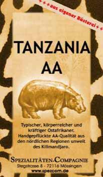 SpezCom Tanzania AA SpezCom Tanzania AA