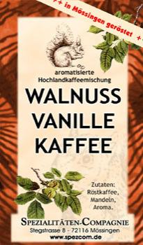 SpezCom Walnuß-Vanille Kaffee SpezCom Walnuß-Vanille Kaffee