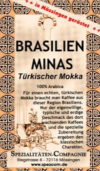 SpezCom Brasilien Minas (türkischer Mokka) SpezCom Brasilien Minas (türkischer Mokka)