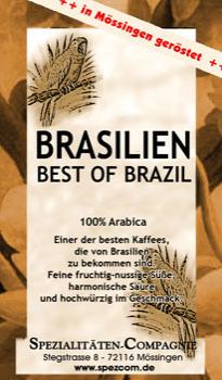 SpezCom Brasilien Best of Brazil pulped natural SpezCom Brasilien Best of Brazil pulped natural