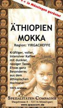 SpezCom Äthiopien Mokka Yirgacheff SpezCom Äthiopien Mokka Yirgacheff