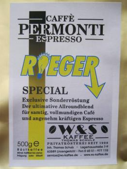 W&S Kaffee Rieger Special W&S Kaffee Rieger Special